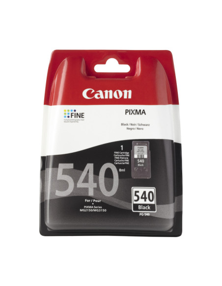 Canon PG-540 cartucho de tinta 1 pieza(s) Original Rendimiento estándar Foto negro