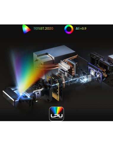 Hisense PT1 proyector de TV Proyector de alcance ultracorto Negro 3D