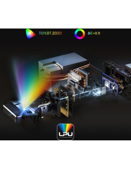 Hisense PT1 proyector de TV Proyector de alcance ultracorto Negro 3D