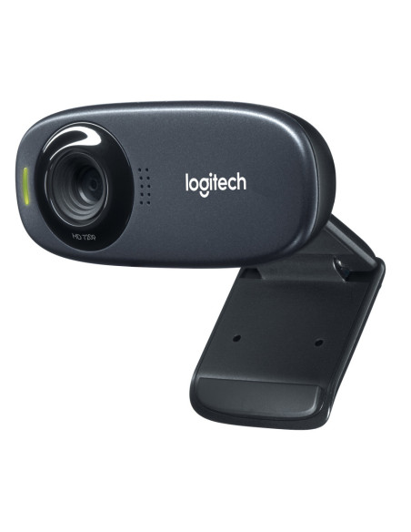 Logitech 960-001065 cámara web 5 MP 1280 x 720 Pixeles USB Negro