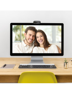 Logitech 960-001065 cámara web 5 MP 1280 x 720 Pixeles USB Negro 2