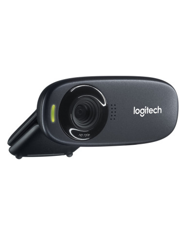 Logitech 960-001065 cámara web 5 MP 1280 x 720 Pixeles USB Negro