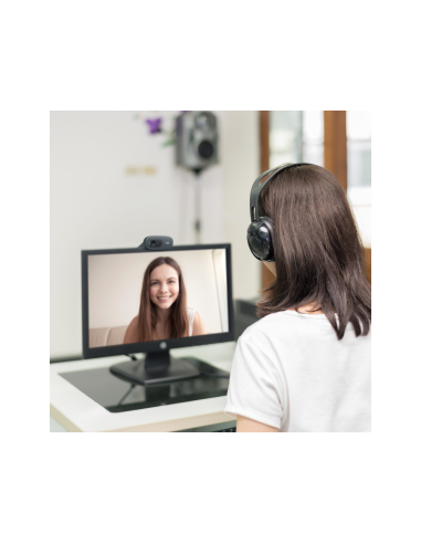 Logitech 960-001063 cámara web 3 MP 1280 x 720 Pixeles USB Gris, Gris Oscuro