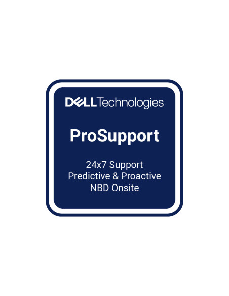 DELL Actualización de 1 año Basic Onsite a 3 años ProSupport