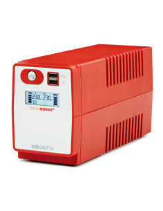 Salicru SPS 500 SOHO+ Línea interactiva 0,5 kVA 300 W 4 salidas AC