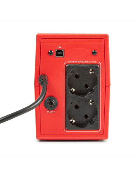 Salicru SPS 500 SOHO+ Línea interactiva 0,5 kVA 300 W 4 salidas AC