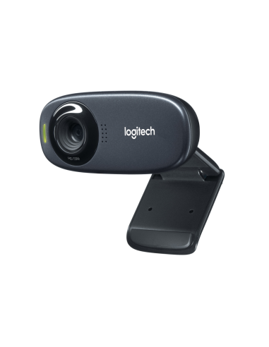 Logitech 960-001065 cámara web 5 MP 1280 x 720 Pixeles USB Negro