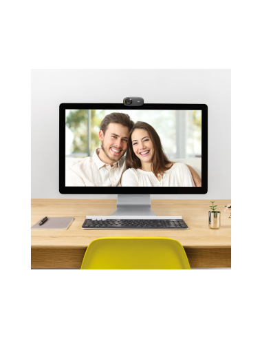 Logitech 960-001065 cámara web 5 MP 1280 x 720 Pixeles USB Negro