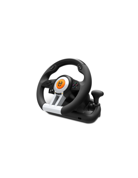 Krom K-Wheel Negro USB Volante + Pedales Analógico/Digital PlayStation 4, Playstation, Playstation 3, Xbox One