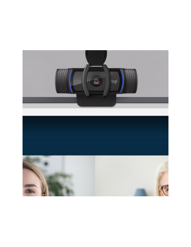 Logitech 960-001252 cámara web 1920 x 1080 Pixeles USB Negro