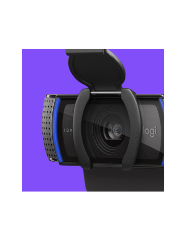 Logitech 960-001252 cámara web 1920 x 1080 Pixeles USB Negro