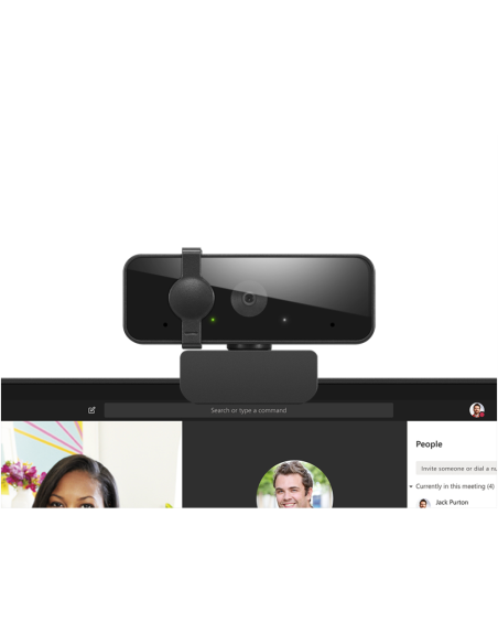 Lenovo Essential FHD Gen2 cámara web 1920 x 1080 Pixeles USB 2.0 Negro