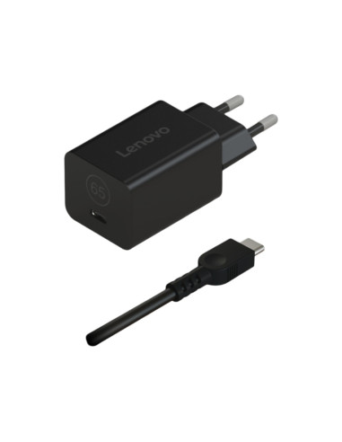 Lenovo 40AWGN65EU adaptador e inversor de corriente Interior Negro