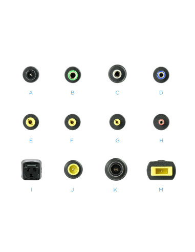 TooQ TQLC-100BS01M adaptador e inversor de corriente Auto/Interior Negro