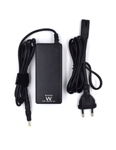 Ewent EW3898 adaptador e inversor de corriente Interior 65 W Negro