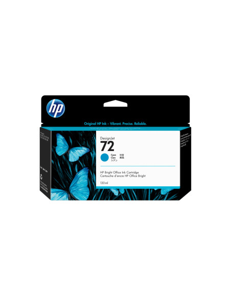 HP Cartucho de tinta DesignJet 72 cian de 130 ml