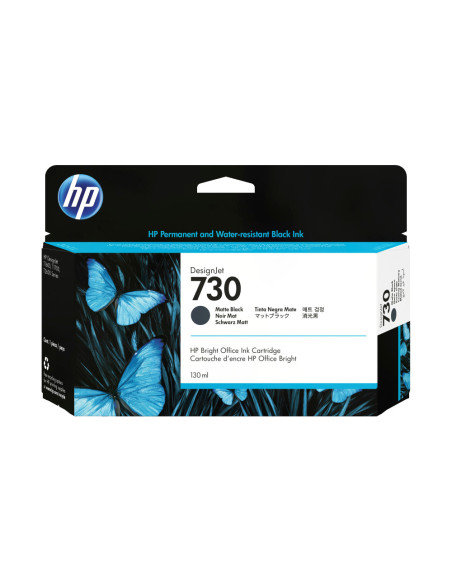 HP Cartucho de tinta DesignJet 730 negro mate de 130 ml