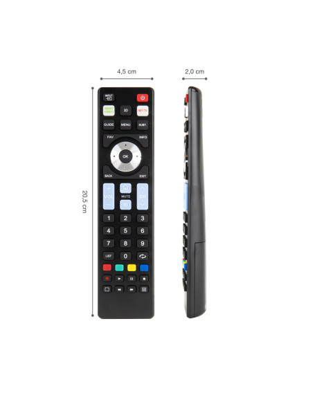 Ewent EW1576 mando a distancia TV Botones