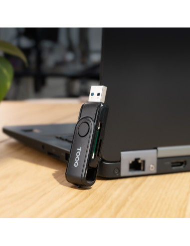 TooQ TQR-3003B lector de tarjeta