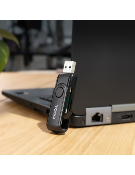 TooQ TQR-3003B lector de tarjeta