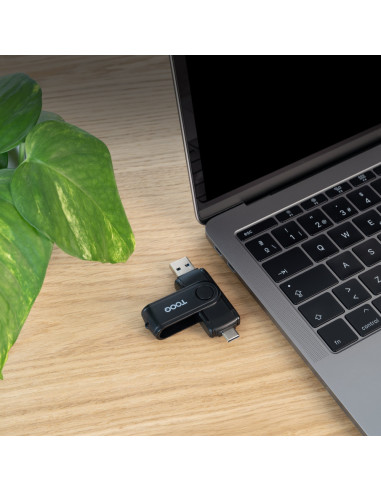 TooQ TQR-3003B lector de tarjeta