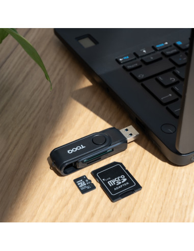 TooQ TQR-3003B lector de tarjeta