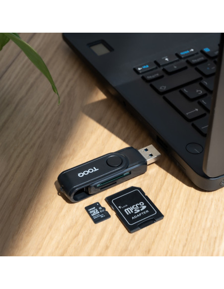 TooQ TQR-3003B lector de tarjeta