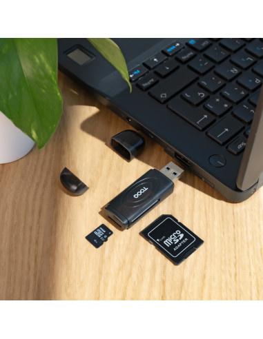 TooQ TQR-3002B lector de tarjeta USB 3.2 Gen 1 (3.1 Gen 1) Type-A