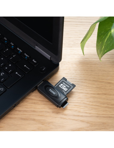 TooQ TQR-3002B lector de tarjeta USB 3.2 Gen 1 (3.1 Gen 1) Type-A