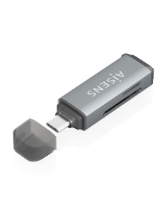 AISENS ASCR-2C10-GR lector de tarjeta USB 3.2 Gen 1 (3.1 Gen 1) Type-C