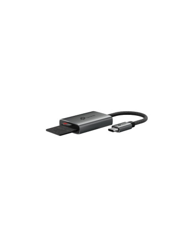 TP-Link UA440C lector de tarjeta USB 3.2 Gen 1 (3.1 Gen 1) Type-C Gris