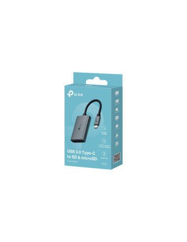 TP-Link UA440C lector de tarjeta USB 3.2 Gen 1 (3.1 Gen 1) Type-C Gris