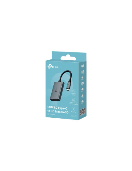 TP-Link UA440C lector de tarjeta USB 3.2 Gen 1 (3.1 Gen 1) Type-C Gris