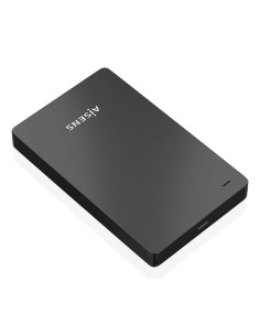 AISENS ASE-2542B caja para disco duro externo Caja de disco duro (HDD) Negro 2.5"