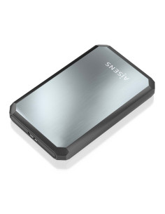 AISENS ASE-2529B caja para disco duro externo Carcasa de disco duro/SSD Negro, Gris 2.5" 2