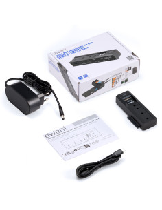 Ewent EW7065 caja para disco duro externo Carcasa de disco duro/SSD Negro 2.5/3.5" 2