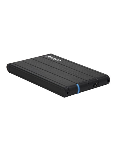 TooQ TQE-2530B caja para disco duro externo Caja de disco duro (HDD) Negro 2.5"