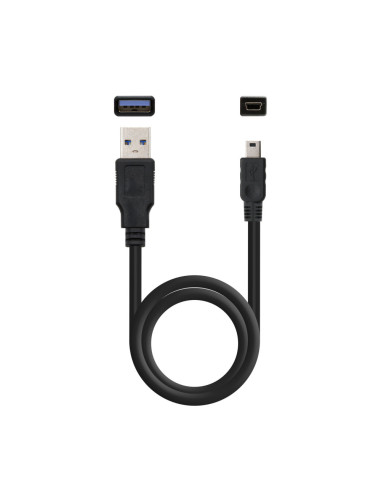 TooQ TQE-2522B caja para disco duro externo Caja de disco duro (HDD) Negro 2.5"