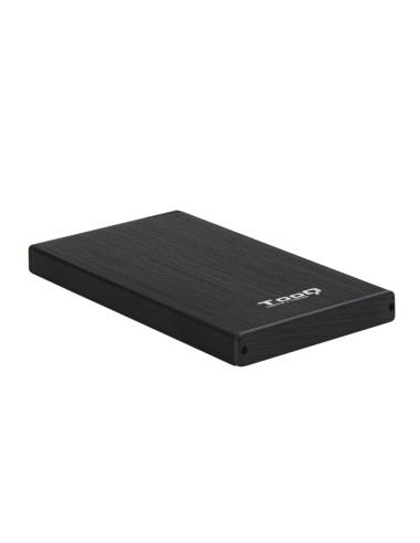 TooQ TQE-2527B caja para disco duro externo Caja de disco duro (HDD) Negro 2.5"