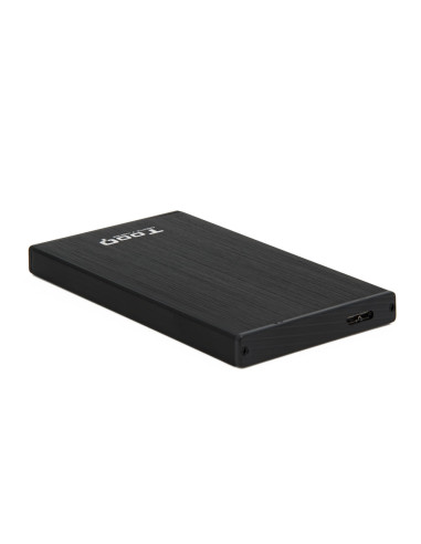 TooQ TQE-2527B caja para disco duro externo Caja de disco duro (HDD) Negro 2.5"