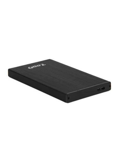 TooQ TQE-2527B caja para disco duro externo Caja de disco duro (HDD) Negro 2.5"