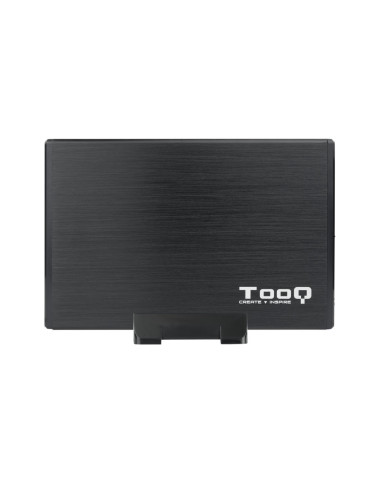 TooQ TQE-3527B caja para disco duro externo Caja de disco duro (HDD) Negro 3.5"