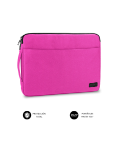 SUBBLIM Funda Ordenador Urban Laptop Sleeve 15,6" Pink