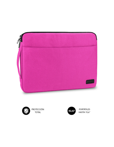 SUBBLIM Funda Ordenador Urban Laptop Sleeve 15,6" Pink