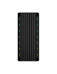 AISENS Caja Externa M.2 RGB Gaming ASM2-RGB012B SATA/NVMe A USB3.1 Gen2, Negra 2