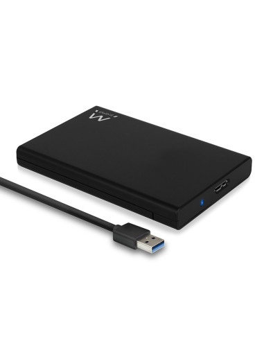 Ewent EW7044 caja para disco duro externo Carcasa de disco duro/SSD Negro 2.5"