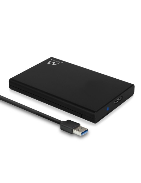 Ewent EW7044 caja para disco duro externo Carcasa de disco duro/SSD Negro 2.5"