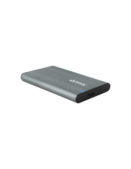 TooQ Caja Externa para Discos de 2,5” HDD/SSD, Gris