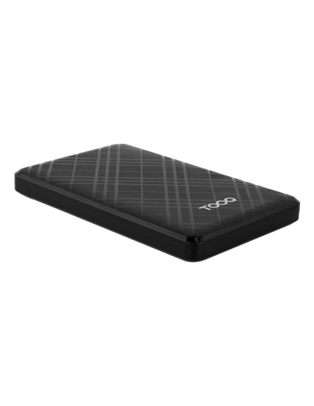 TooQ Caja Externa para Discos de 2,5” HDD/SSD, Negro