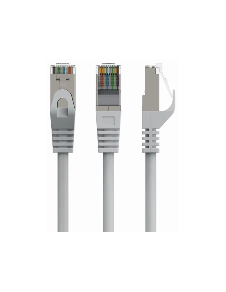 Gembird PP6A-LSZHCU-1M cable de red Gris Cat6a S/FTP (S-STP)